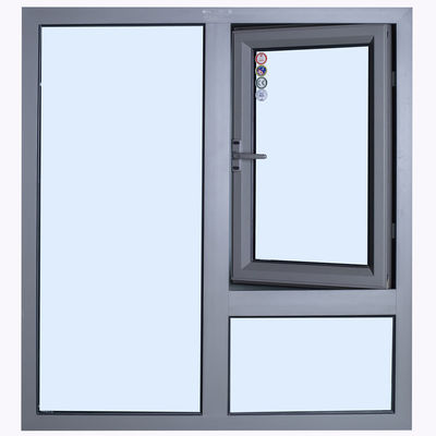 qualité  Folding Screen 1 Hour /1.5 Hour Cutoff Bridge Aluminum Alloy Fire Proof Glass Casement Window usine