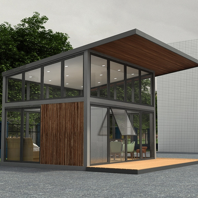 Modern Outdoor Steel Lighthouse Ready Made Safe Modular Living Room Prefab Home Hotel Room